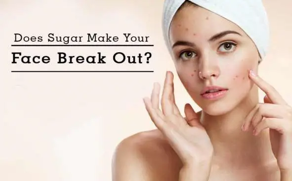 What does sugar do to your face?